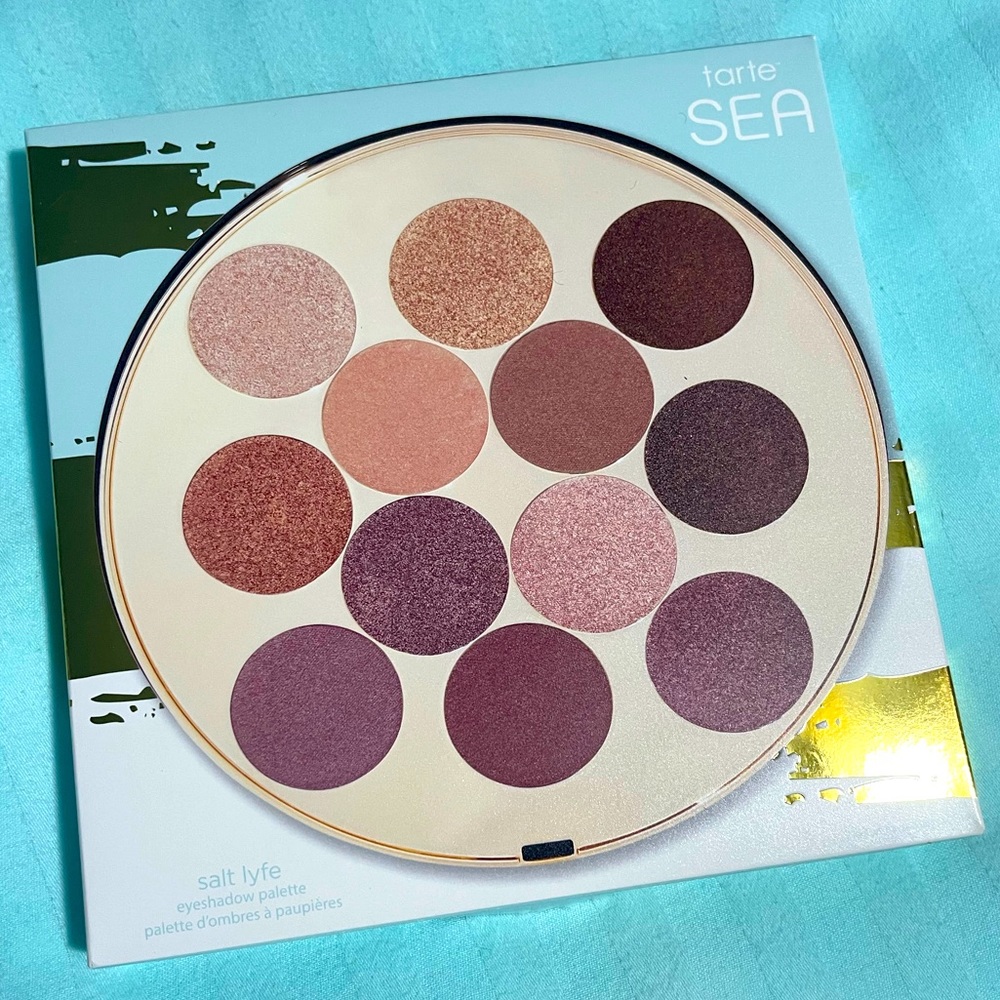 Tarte Sea Salt Lyfe eyeshadow palette NIB